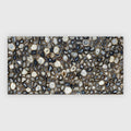 Agate rubane with gold