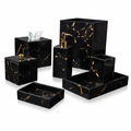 Balck Obsidian With Gold