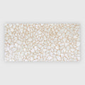 White quartz with gold